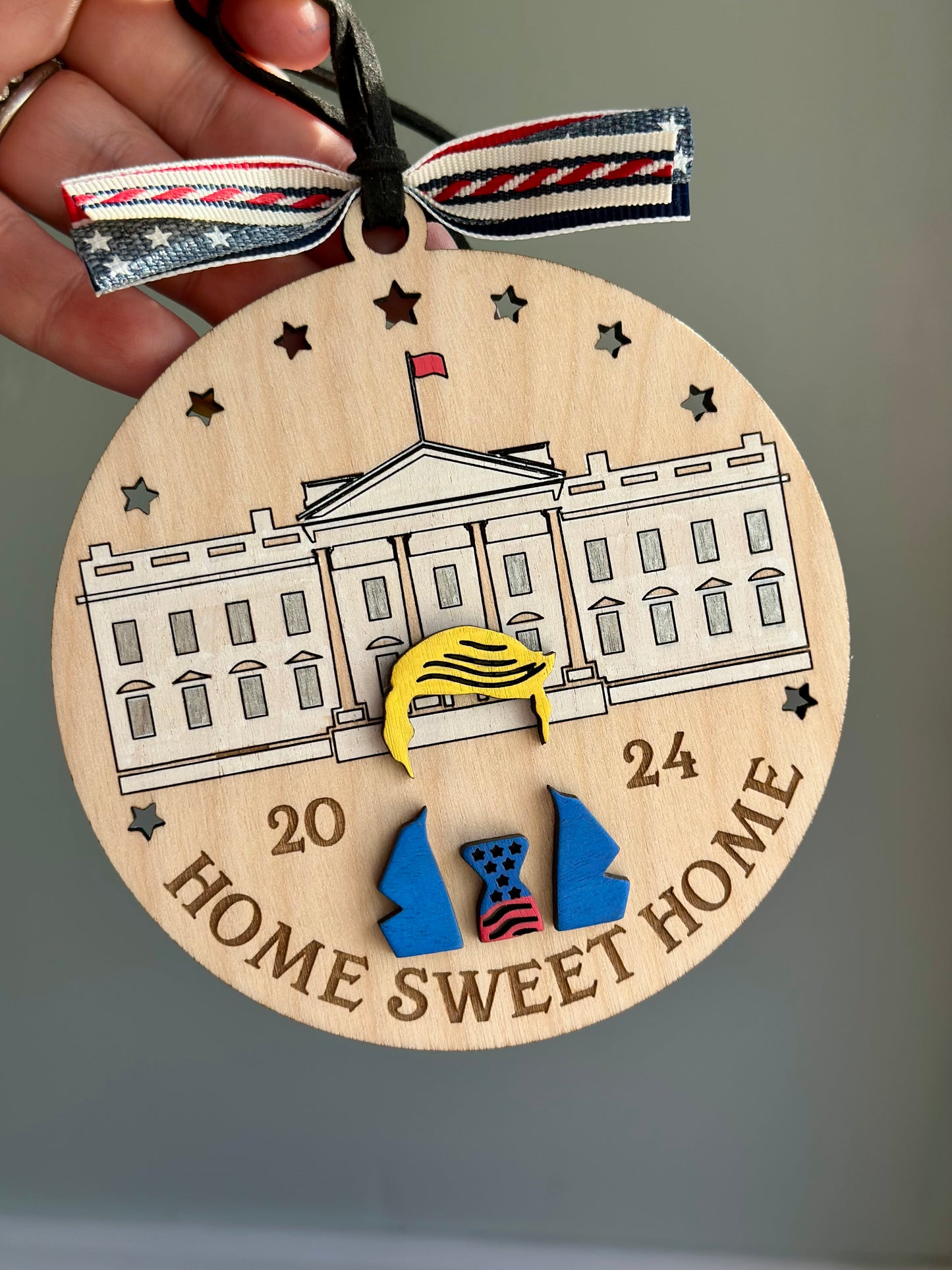 Trump home sweet home