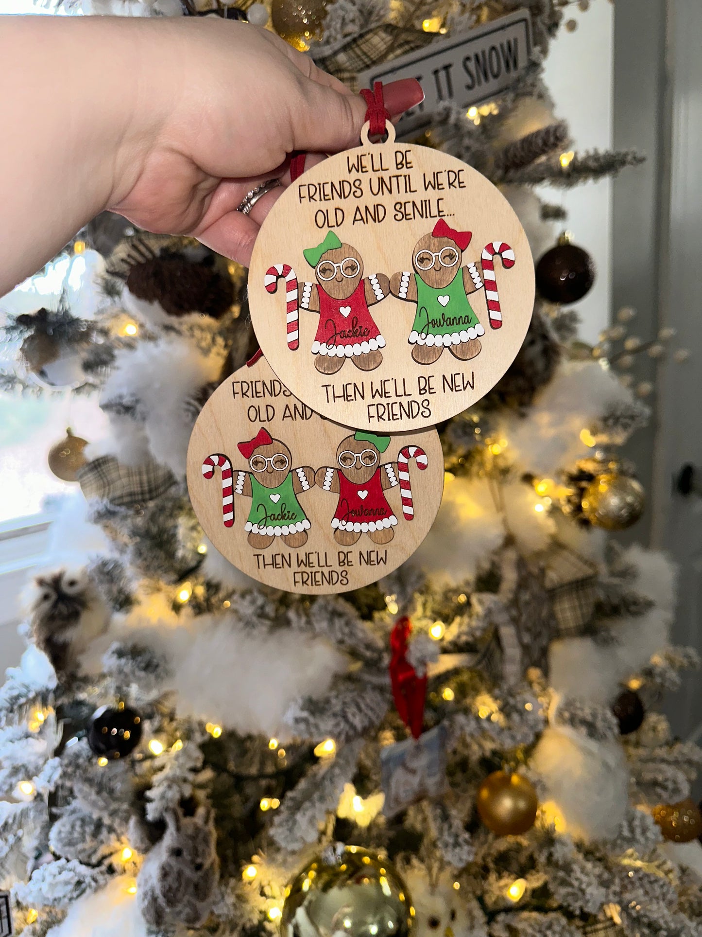 Best friend ornament