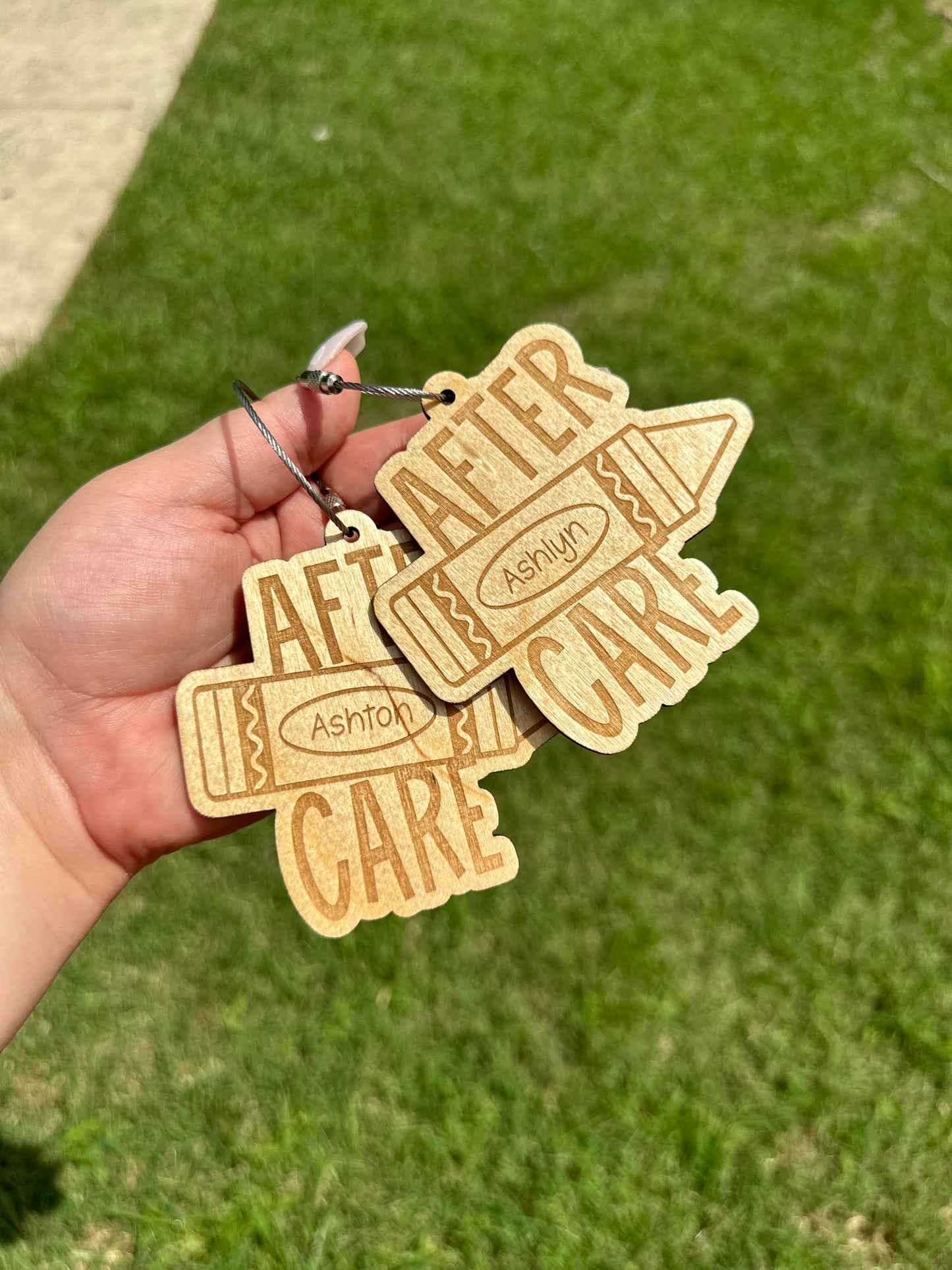 After School Care Bag Tag