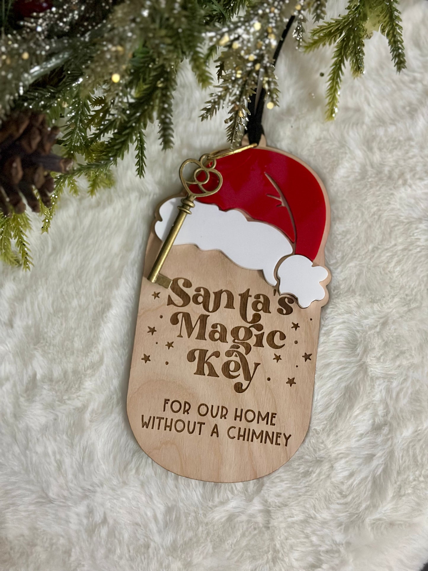 Santa’s Magic Key Ornament