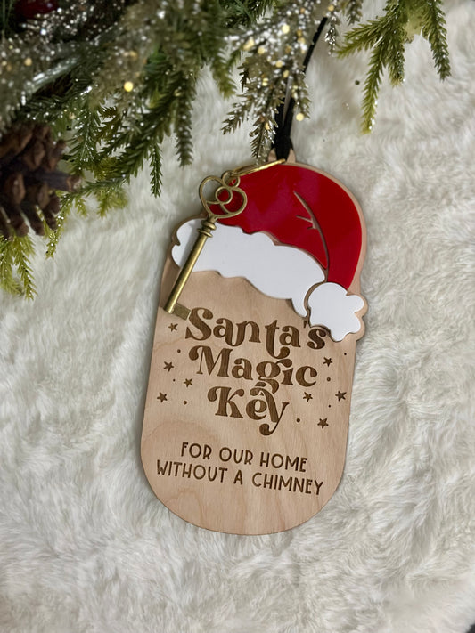 Santa’s Magic Key Ornament