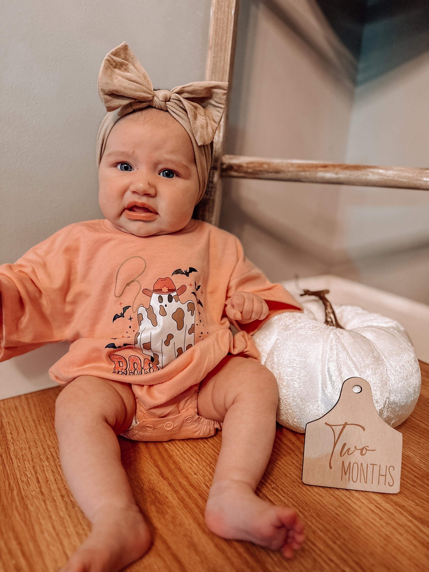 Cow tag baby milestones