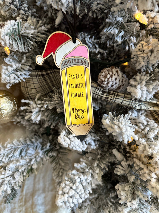 Santa’s favorite teacher