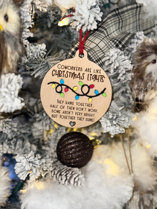 Coworker ornament