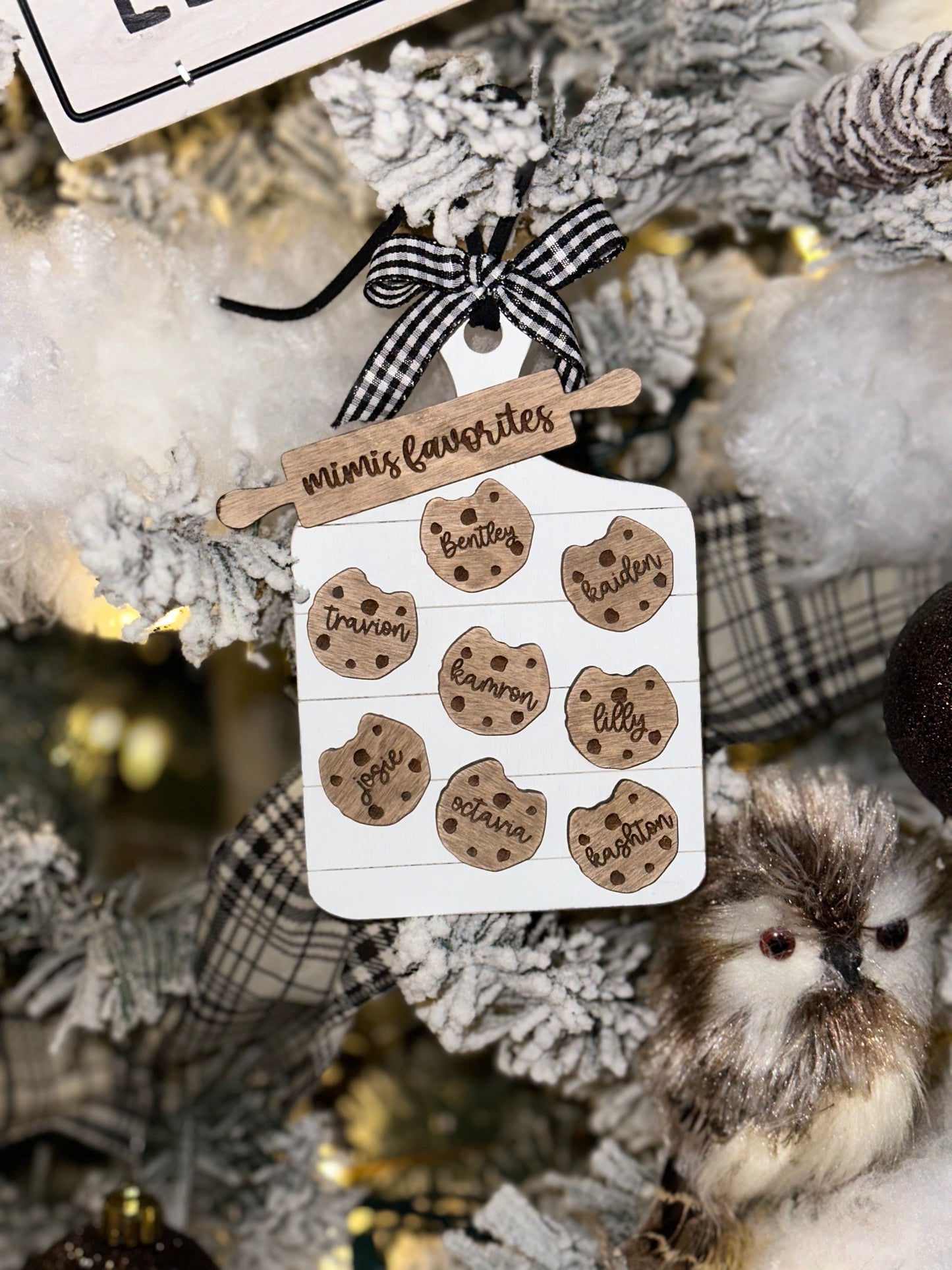 Favorite cookie ornament