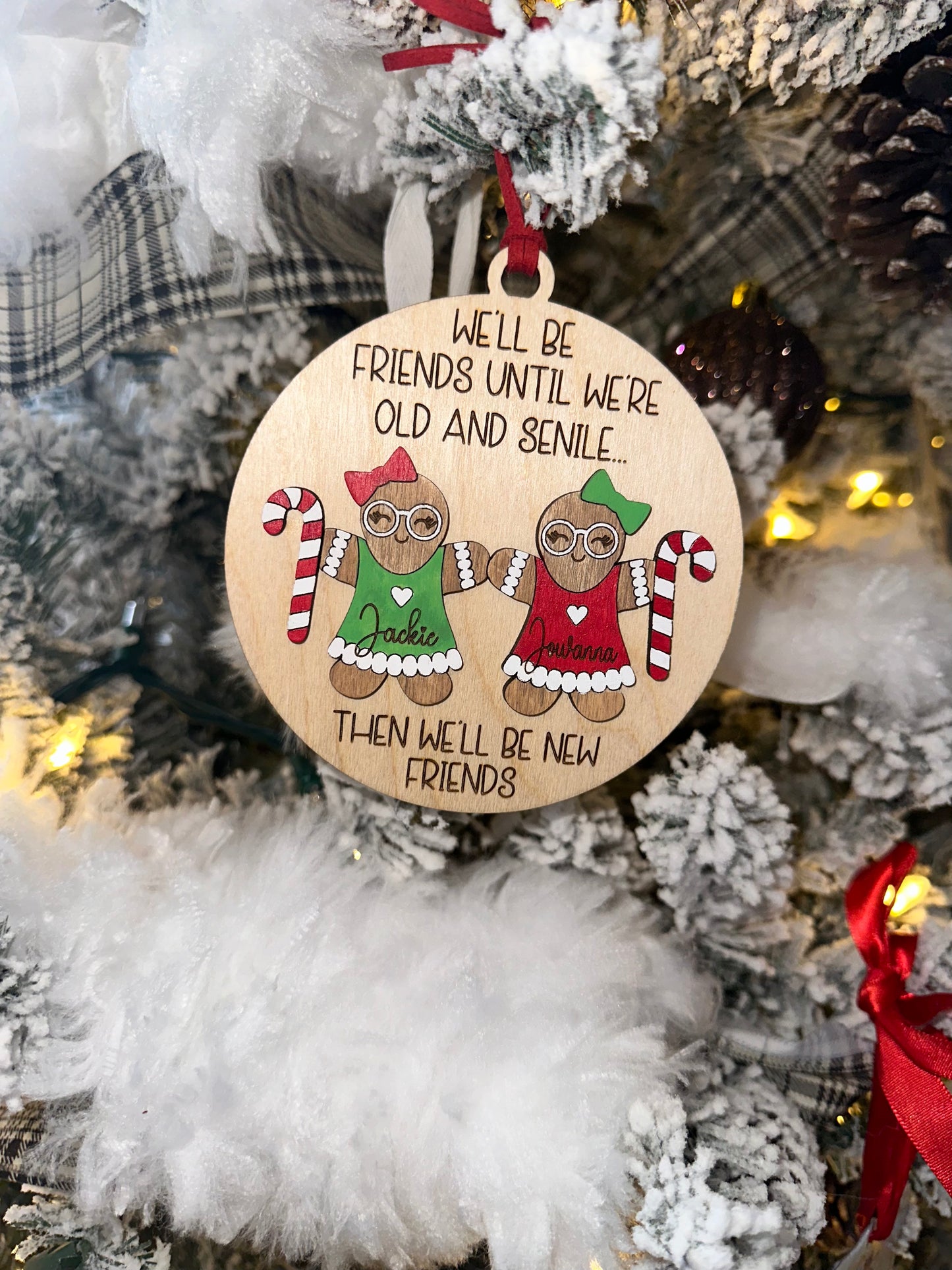 Best friend ornament