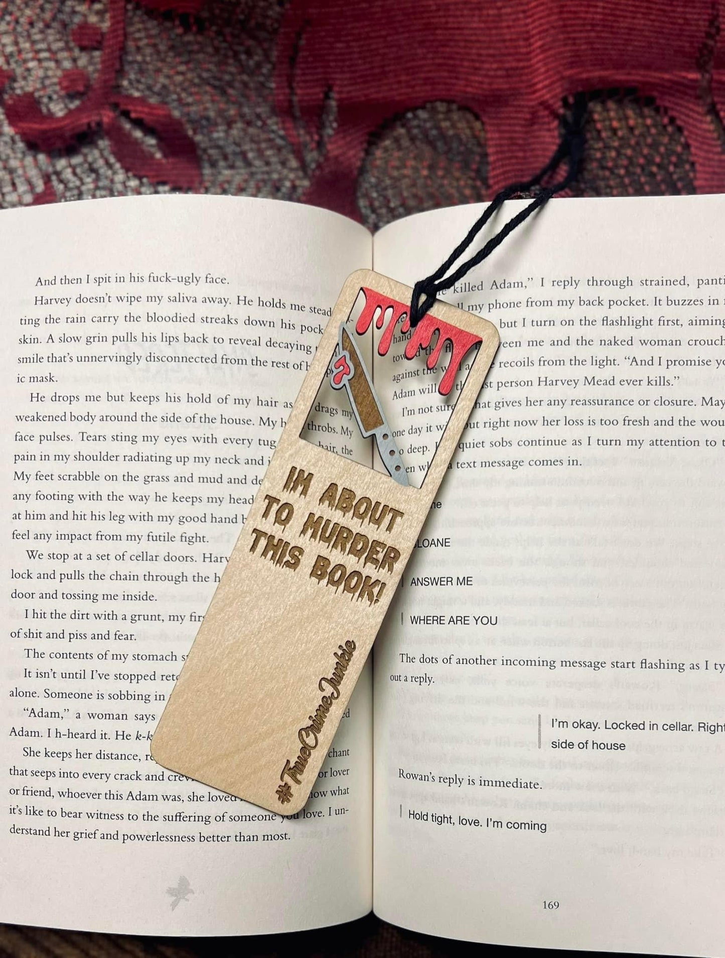 Crime Junkies Bookmark