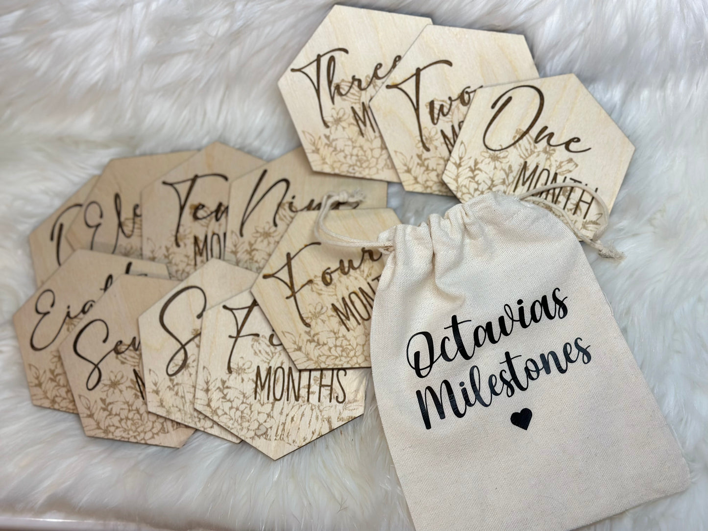 Cactus baby firsts set