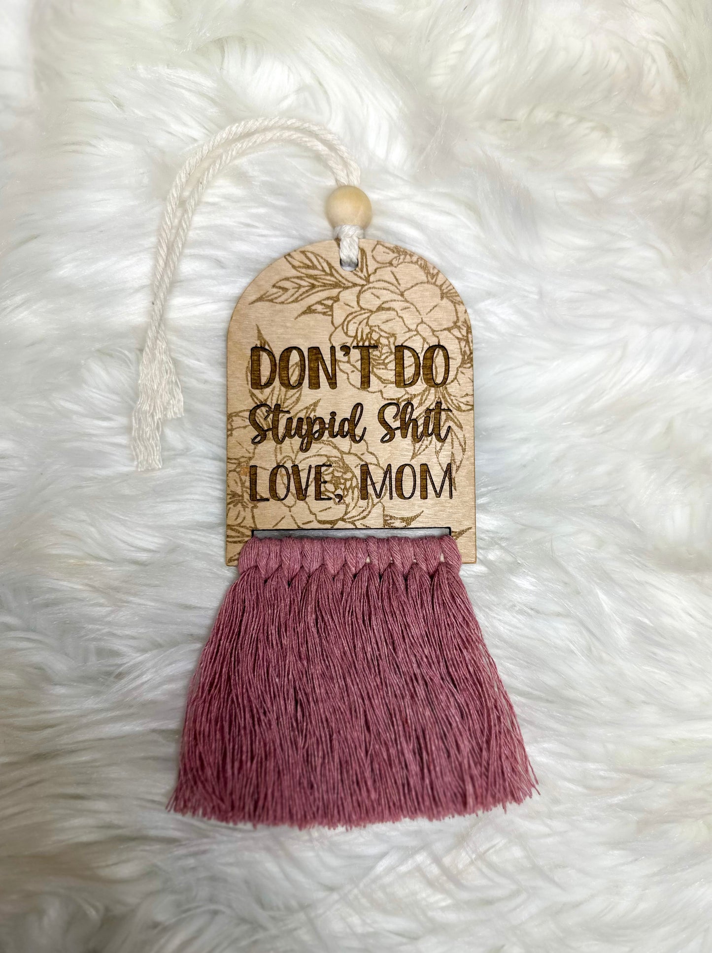 Drive safe car charm