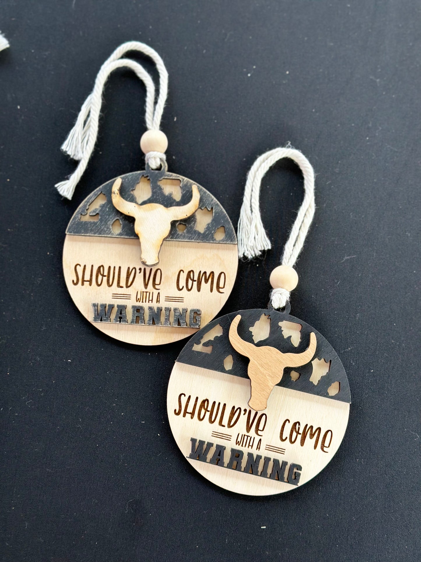 Should’ve come with a warning car charm